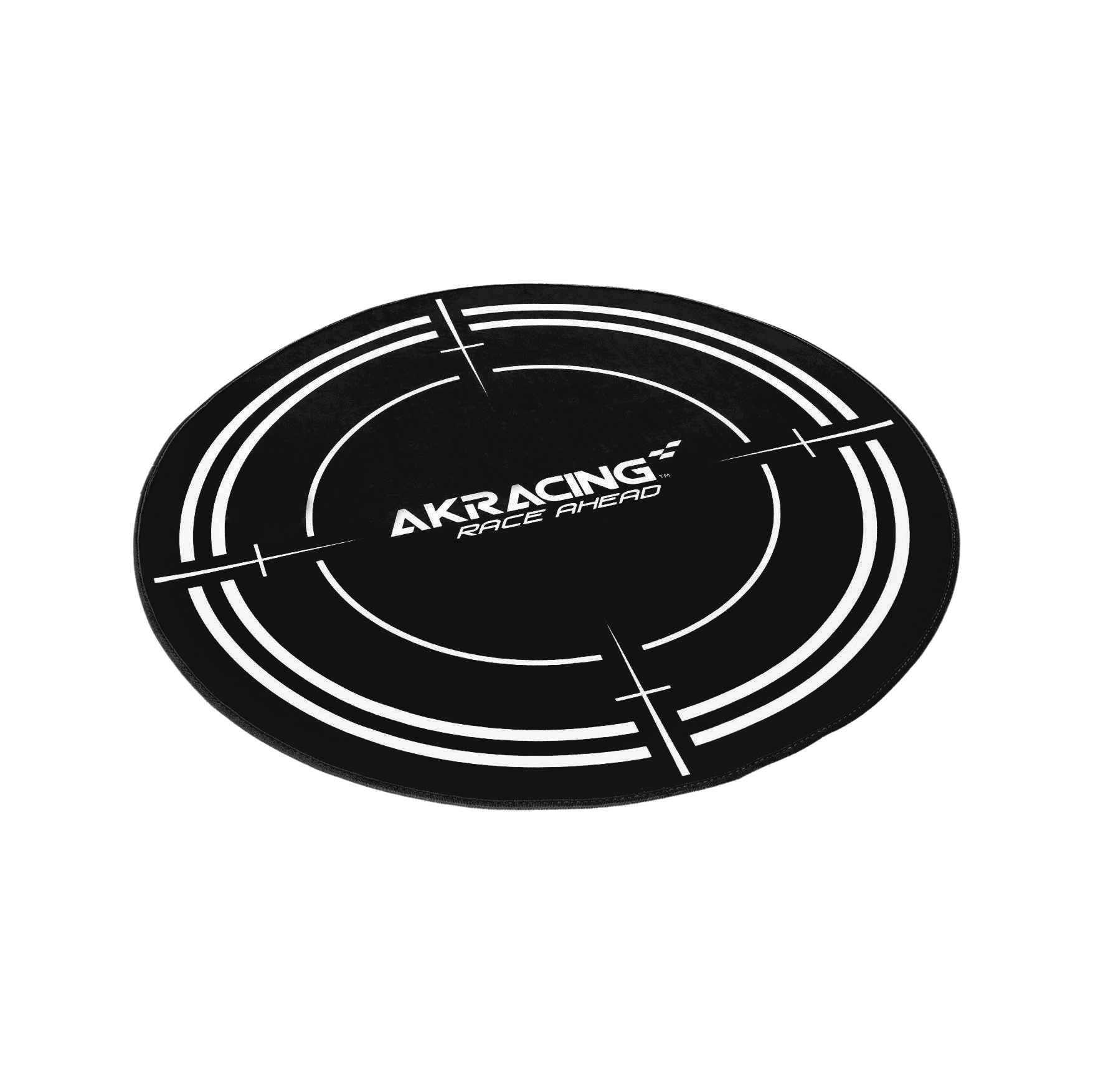 AK Racing Circular Chair Floor Mat - Black