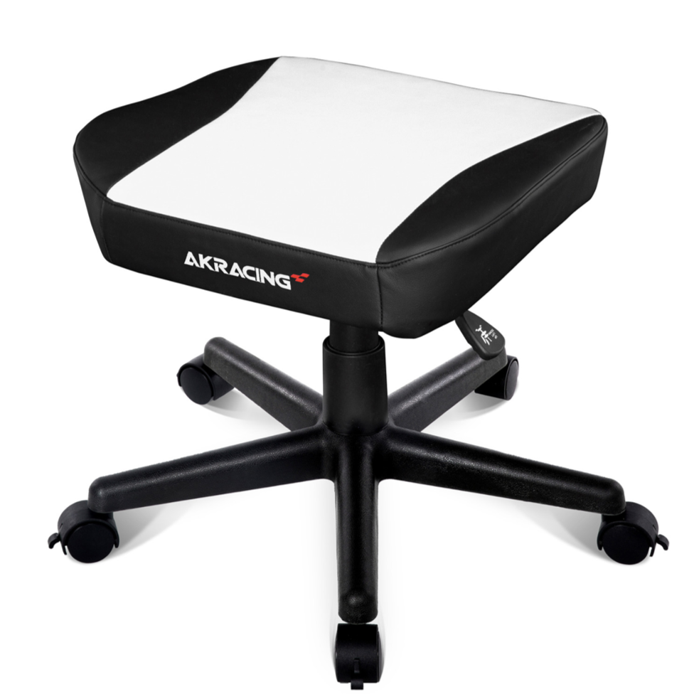 AK Racing Footstool White